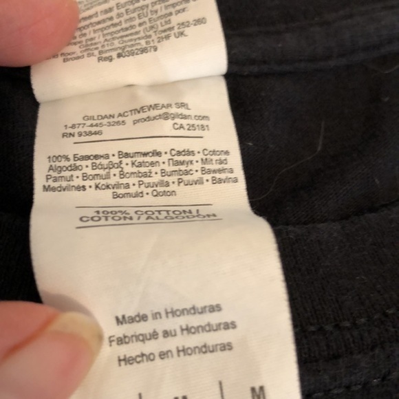 Gildan size medium t shirt they call me nana t shirt black.​​ - Picture 7 of 7